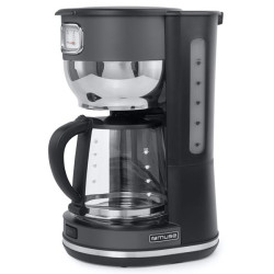 MUSE Cafetière filtre 10 tasses Gris & Inox - Collection of Inspiration- MS220DG
