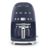 SMEG Cafetière filtre 10 tasses programmable Bleu Navy - Années 50 - DCF02NBEU