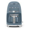 SMEG Cafetière filtre 10 tasses programmable Bleu Orage - Années 50 - DCF02SBMEU