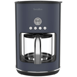 TERRAILLON Cafetière filtre programmable 10-15 tasses - New Moon - 15439