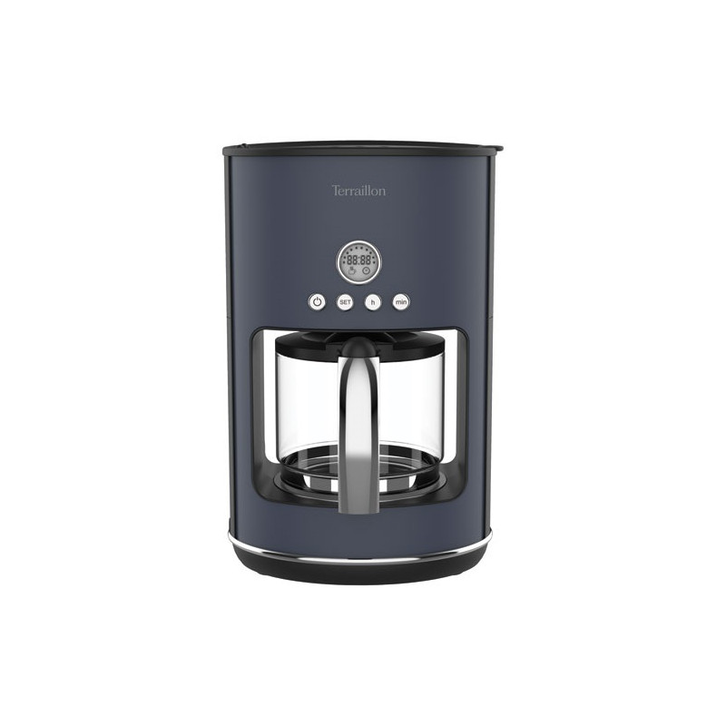 TERRAILLON Cafetière filtre programmable 10-15 tasses - New Moon - 15439