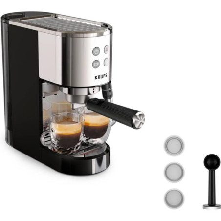 KRUPS Star+ - Machine Expresso automatique Inox - Virtuoso + - XP444C10