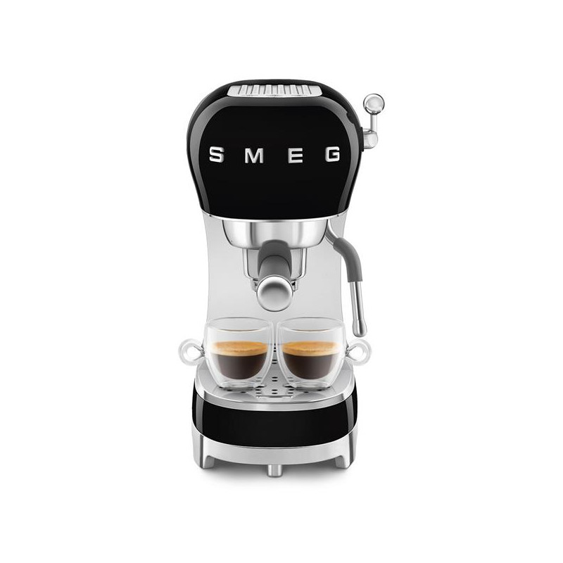 SMEG Machine Expresso Noire - Années 50 - ECF02BLEU