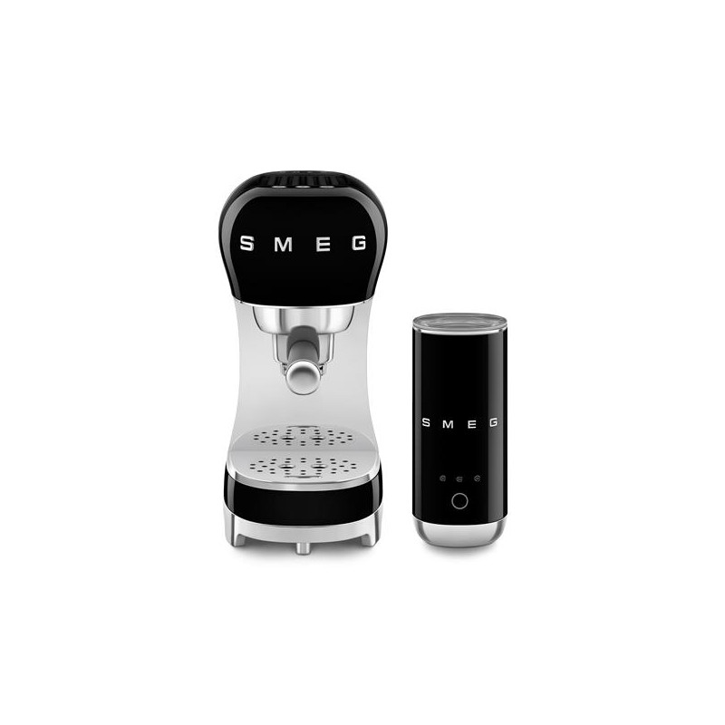 SMEG Machine Expresso Noire - Années 50 - ECF12BLEU