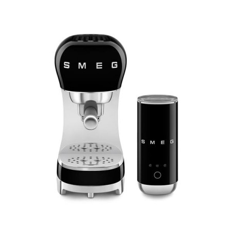 SMEG Machine Expresso Noire - Années 50 - ECF12BLEU
