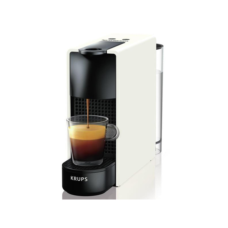 KRUPS Machine à café Blanche - Nespresso Essenza Mini - YY2912FD