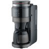 SEVERIN Cafetière filtre 8 tasses avec broyeur Noire & Inox - 4831