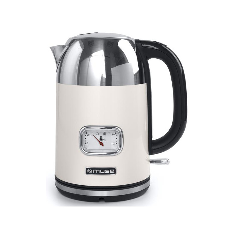 MUSE Bouilloire 1.7 L Crème & Inox - Collection of Inspiration - MS020SC