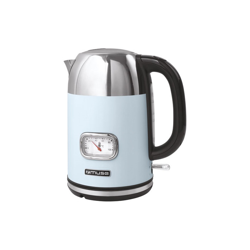 MUSE Bouilloire 1.7 L Bleu Pastel & Inox - Collection of Inspiration - MS020VB