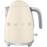 SMEG Bouilloire 1.7 L Crème - Années 50 - KLF03CREU