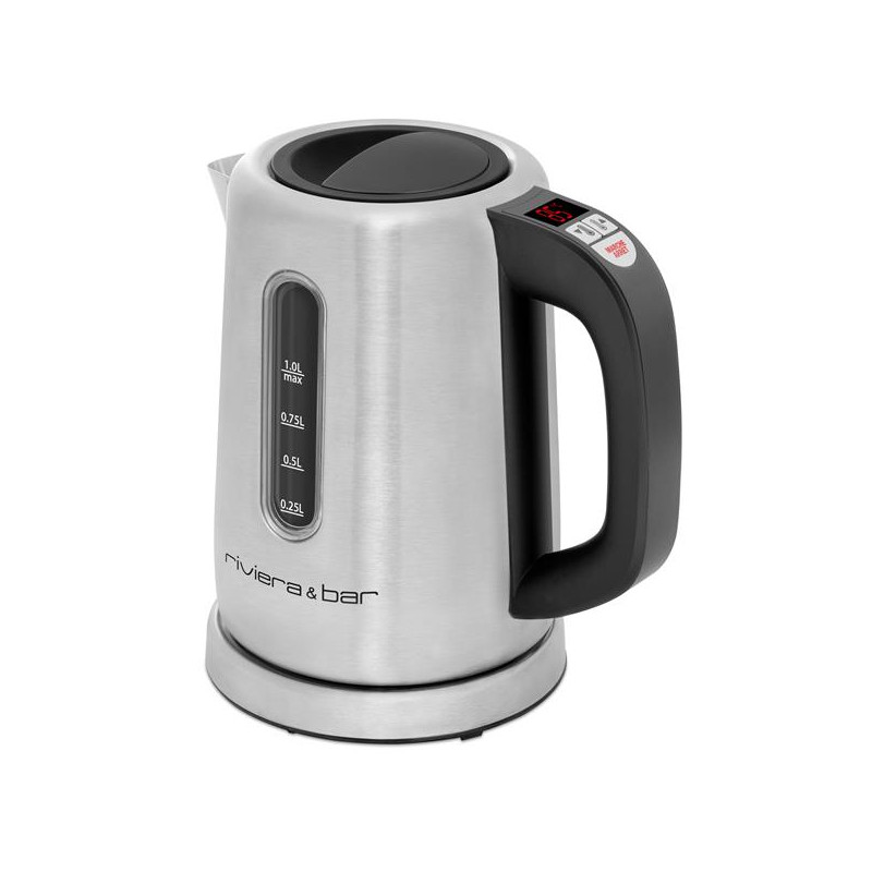RIVIERA & BAR Bouilloire 1 L Inox Satiné - Sienna - BBT350