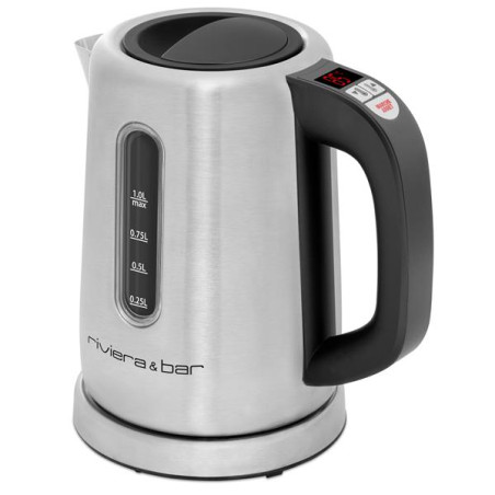 RIVIERA & BAR Bouilloire 1 L Inox Satiné - Sienna - BBT350