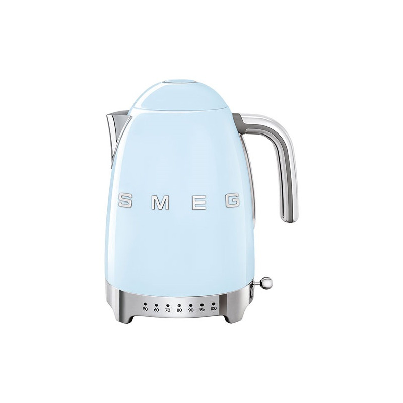 SMEG Bouilloire 1.7 L Bleu Azur - Années 50 - KLF04PBEU