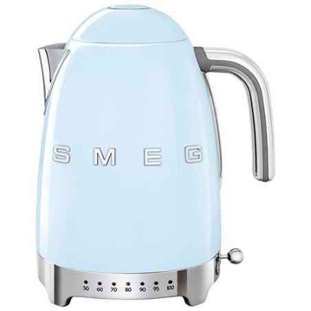 SMEG Bouilloire 1.7 L Bleu Azur - Années 50 - KLF04PBEU