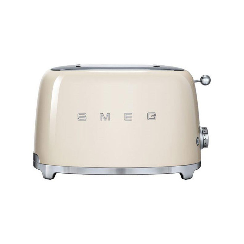 SMEG Toaster 2 tranches Crème - Années 50 - TSF01CREU