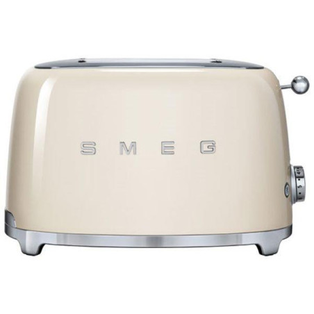 SMEG Toaster 2 tranches Crème - Années 50 - TSF01CREU