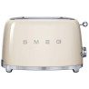 SMEG Toaster 2 tranches Crème - Années 50 - TSF01CREU