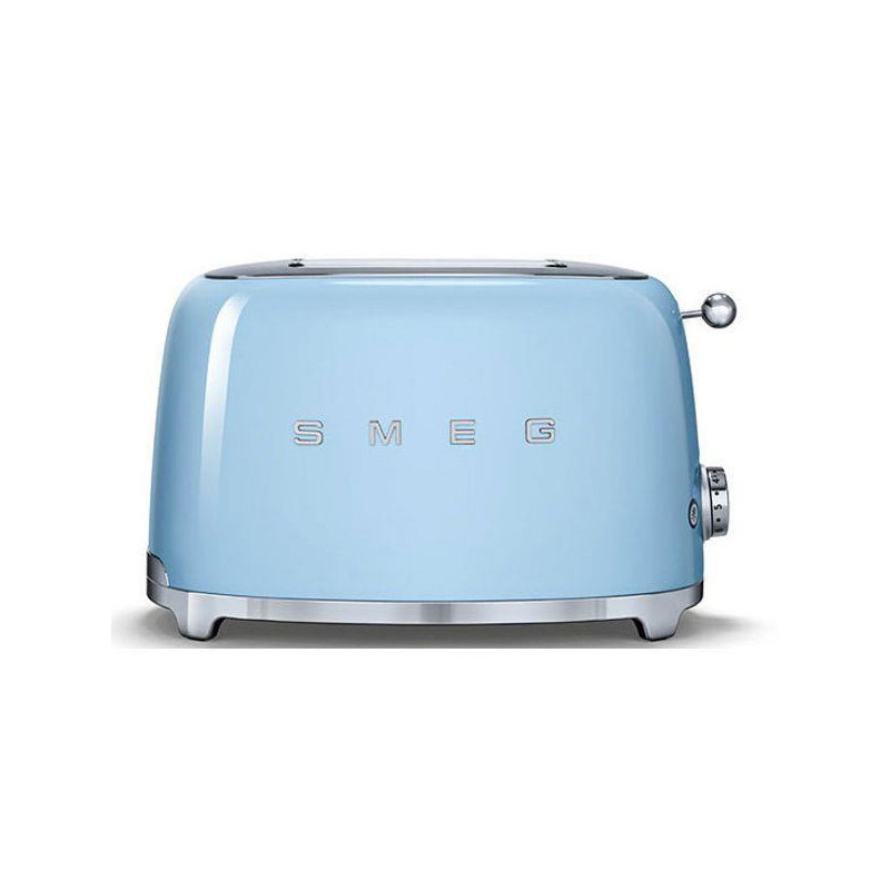 SMEG Toaster 2 tranches Bleu Azur - Années 50 - TSF01PBEU
