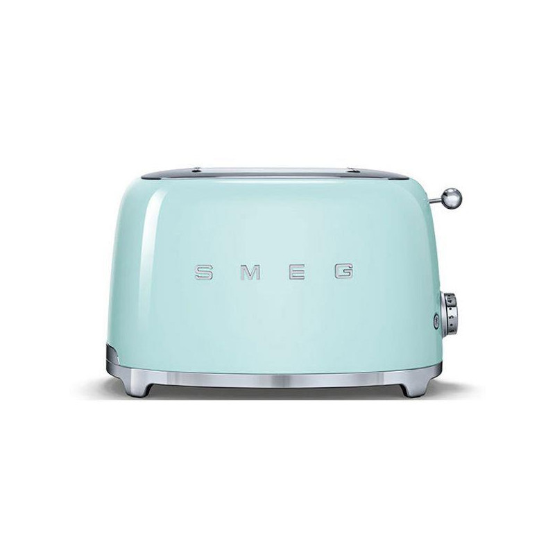 SMEG Toaster 2 tranches Vert d'Eau - Années 50 - TSF01PGEU
