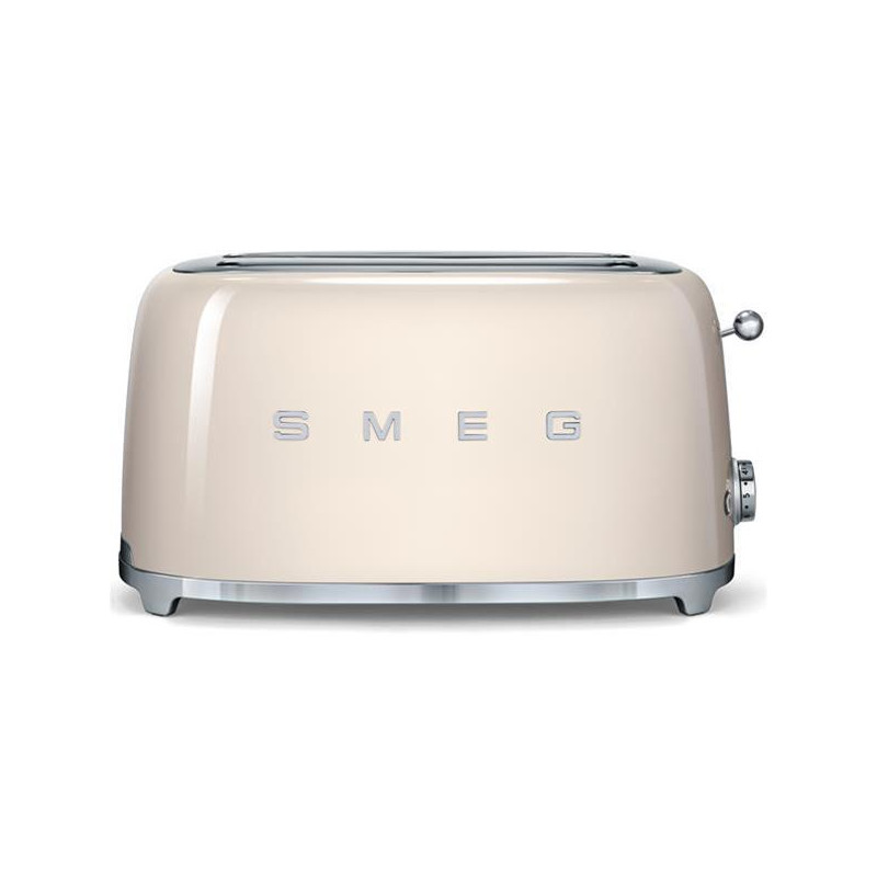 SMEG Toaster 4 tranches Crème - Années 50 - TSF02CREU