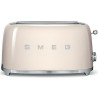 SMEG Toaster 4 tranches Crème - Années 50 - TSF02CREU