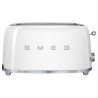 SMEG Toaster 4 tranches Blanc Brillant - Années 50 - TSF02WHEU