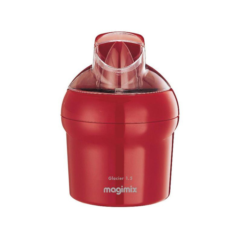 MAGIMIX Sorbetière 1.5 L Rouge - Le Glacier - 11669