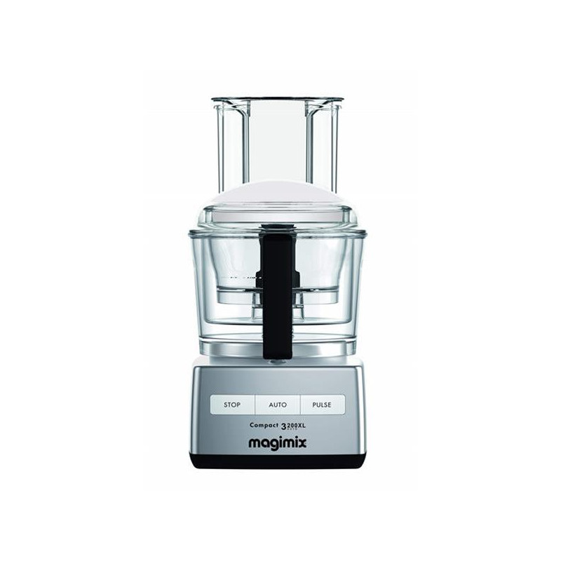 MAGIMIX Robot multifonctions Chromé Mat - Compact 3200 XL - 18371F