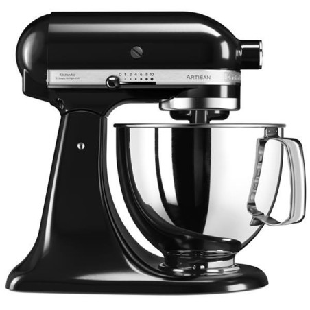 KITCHENAID Robot pâtissier 4,8 L Noir Onyx - Artisan - 5KSM125EOB