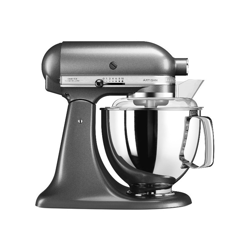 KITCHENAID Robot pâtissier 4,8 L sur socle Gris Etain - Artisan - 5KSM175PSEMS