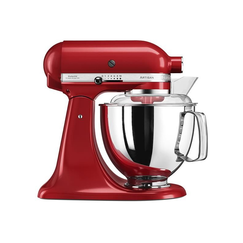 KITCHENAID Robot pâtissier 4.8 L sur socle Rouge Empire - Artisan - 5KSM175PSEER