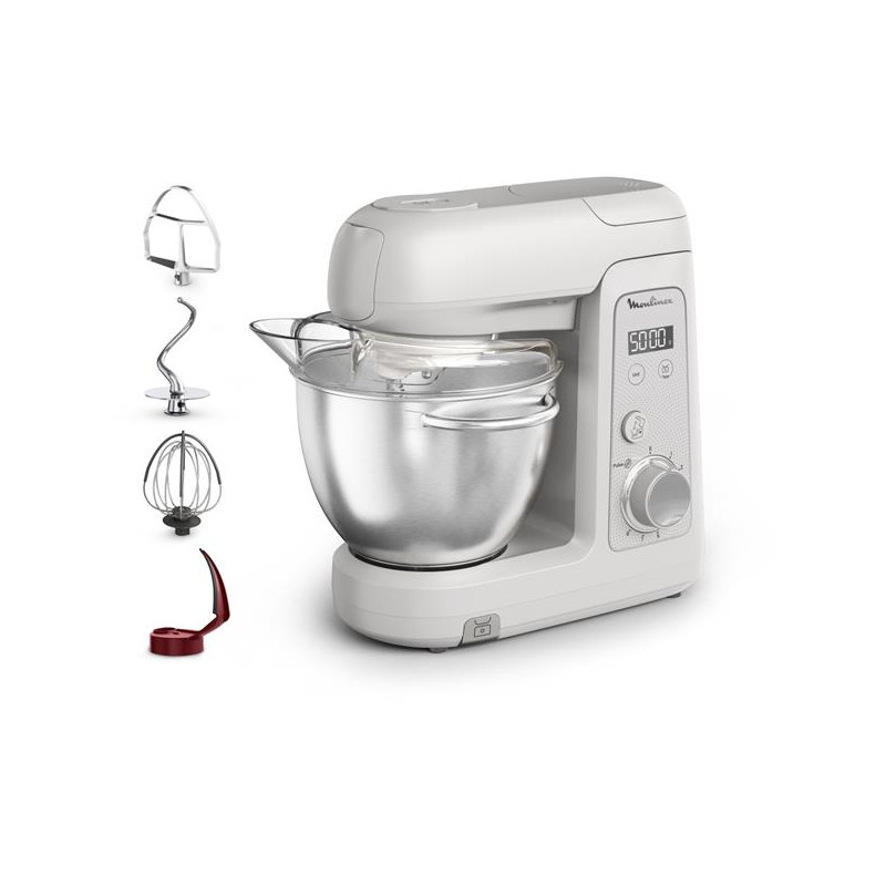 MOULINEX Star + - Robot pâtissier 4.6 L - Bake Partner + - QA540BF1