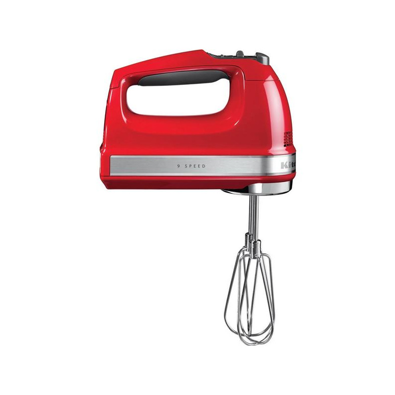 KITCHENAID Batteur 9 vitesses Rouge Empire - 5KHM9212EER