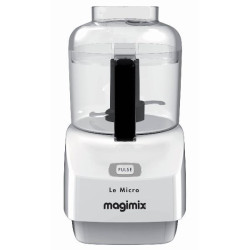 MAGIMIX Mini-hachoir Blanc - Le Micro - 18111