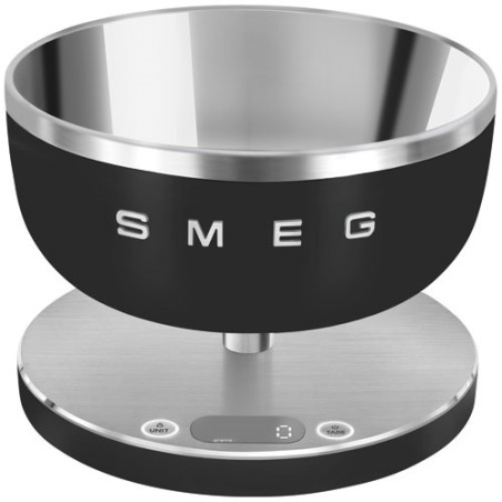 SMEG Balance de cuisine 5 kg numérique Noire - Collezione