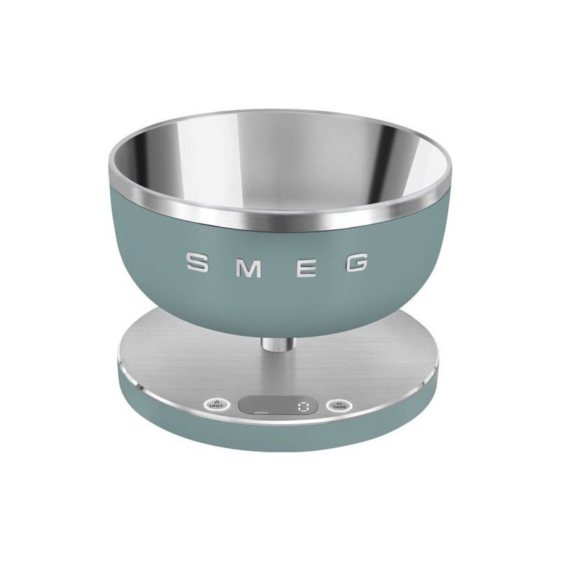 SMEG Balance de cuisine 5 kg numérique Vert Émeraude - Collezione