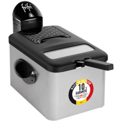 FRIFRI Friteuse 1.5 kg Métal - 1948 Duo Fil - F1948DUO