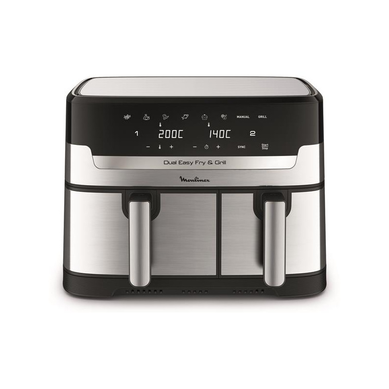 MOULINEX Star+ - Airfryer 8,3 L - Dual Easy Fry & Grill - EZ905D20