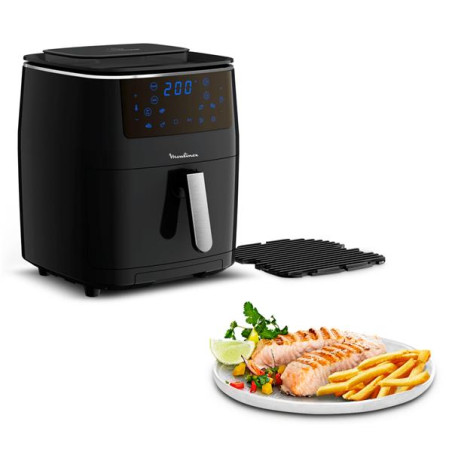 MOULINEX Friteuse à air chaud / Airfryer 6,5 L - Easy Fry Grill & Steam - AL201810