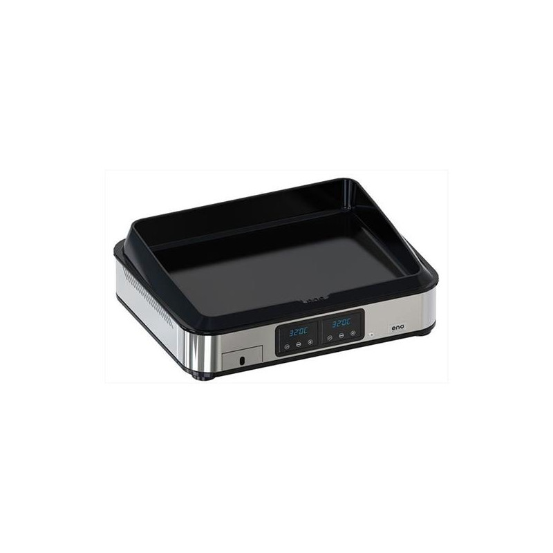 ENO Plancha électrique 65 cm 2 zones - EnoSign Inox - 575232014201