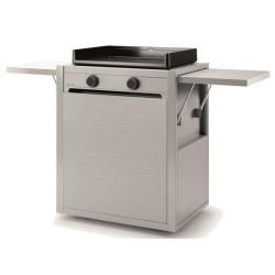 FORGE ADOUR Chariot fermé - Modern Inox 60 - CHMIF60