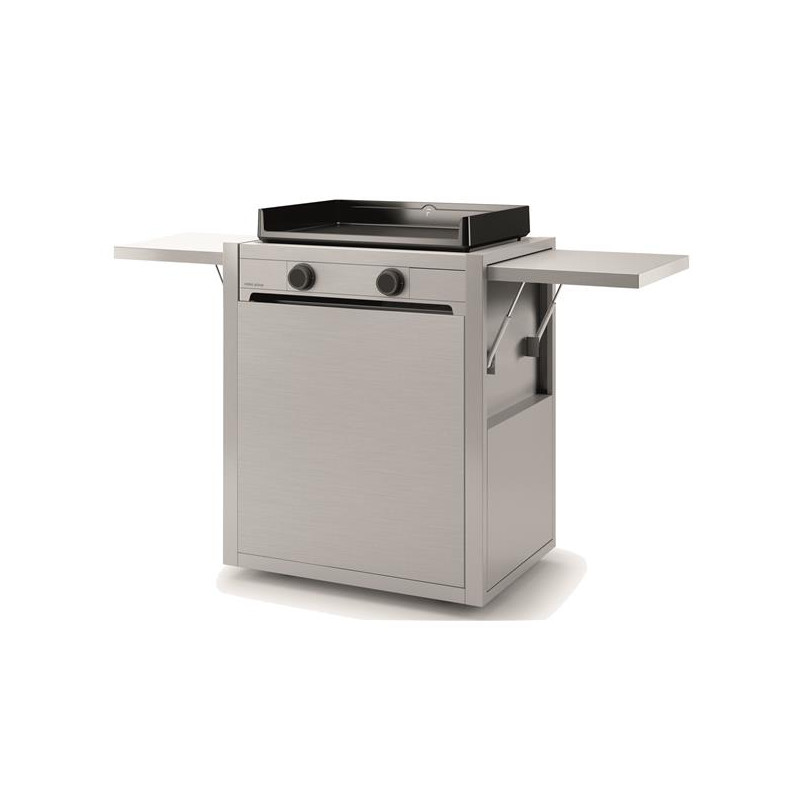 FORGE ADOUR Chariot fermé - Modern Inox 60 - CHMIF60