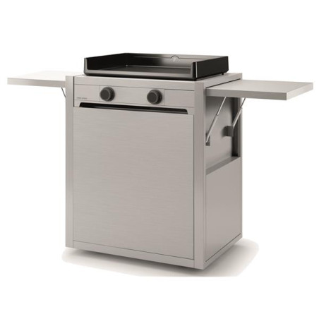 FORGE ADOUR Chariot fermé - Modern Inox 60 - CHMIF60