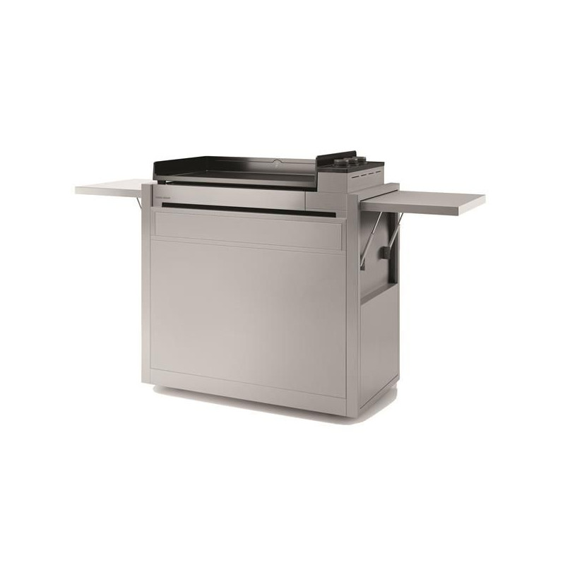 FORGE ADOUR Chariot inox pour plancha - Premium 75 - CHPIF75