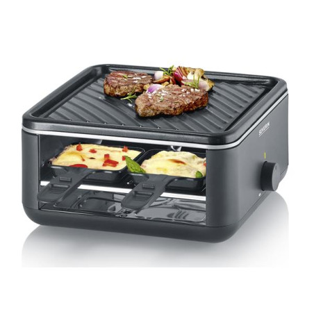 SEVERIN Mini gril/raclette 4 personnes - 2360