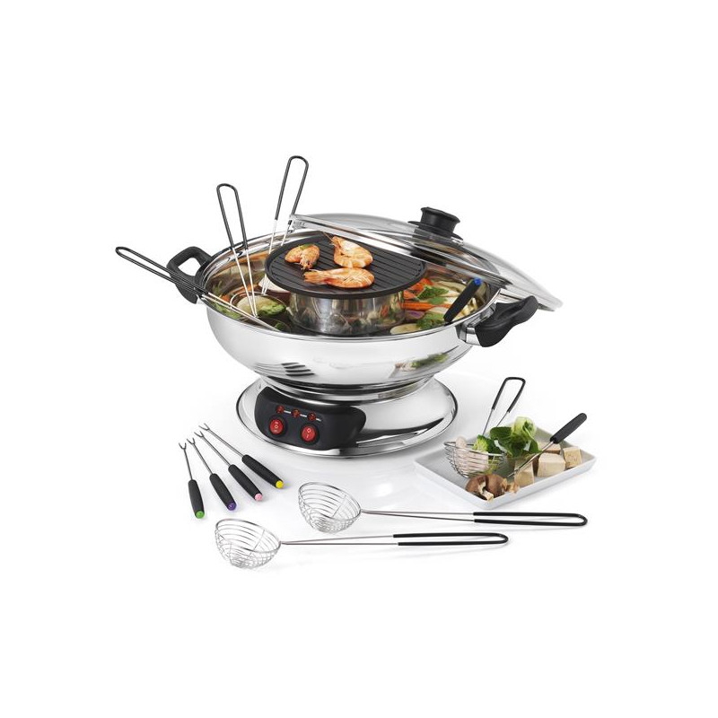KITCHENCHEF Service à fondue asiatique - KCPFONDASIA
