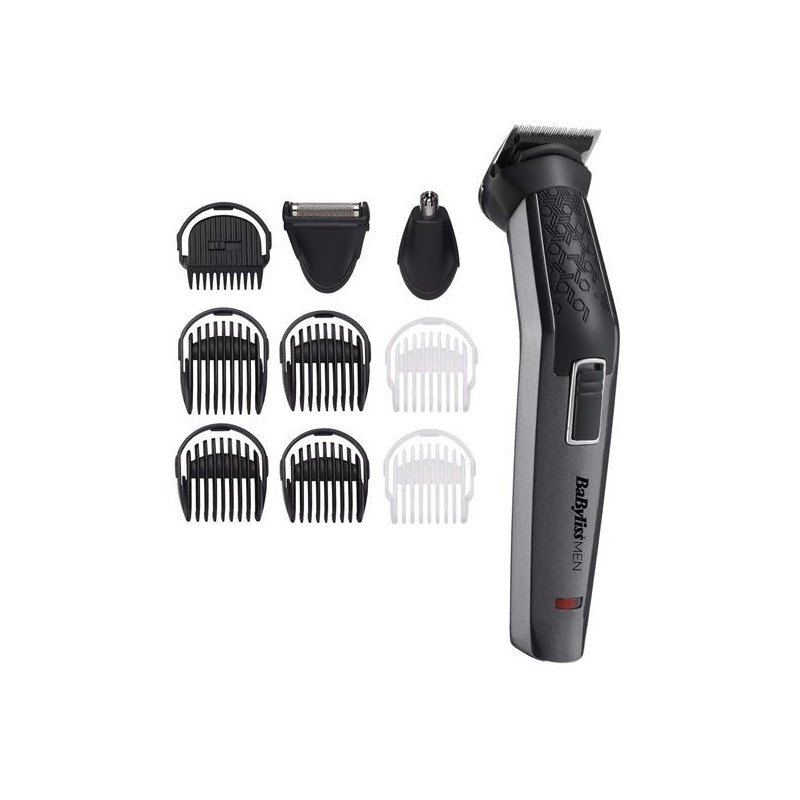 BABYLISS Tondeuse multi-usages - 10 en 1 Carbon Titanium - MT727E