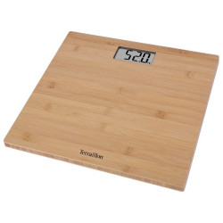 TERRAILLON Pèse-personnes - Bambou - BAMBOOSCALE