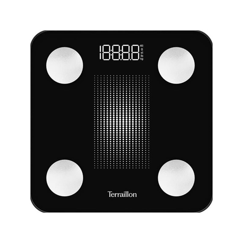 TERRAILLON Pèse-personne impédancemètre + corde à sauter - GYMFITCONNECT