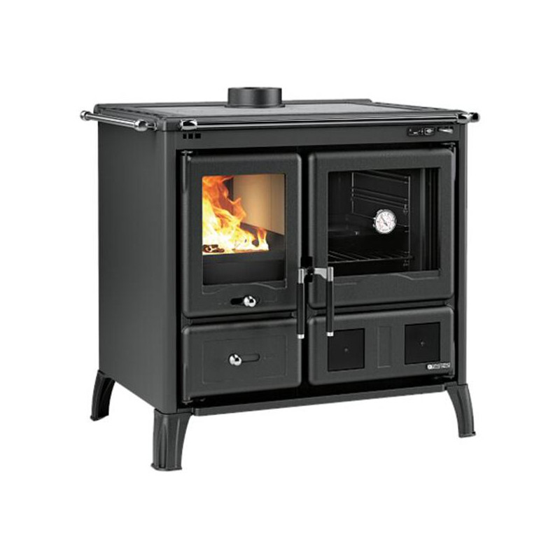 NORDICA Cuisinière à bois GARDENIA.16ACIERNOIRANTHRACITE
